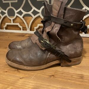 Women’s AS98 Brown Leather Boots
